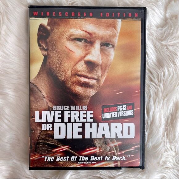 Live Free Die Hard (2007) Widescreen DVD | Good Condition | Action Thriller - Picture 1 of 3